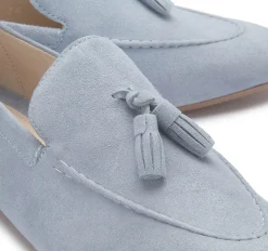 Slipper|Horsch Schuhe Slipper in Übergrößen Blau