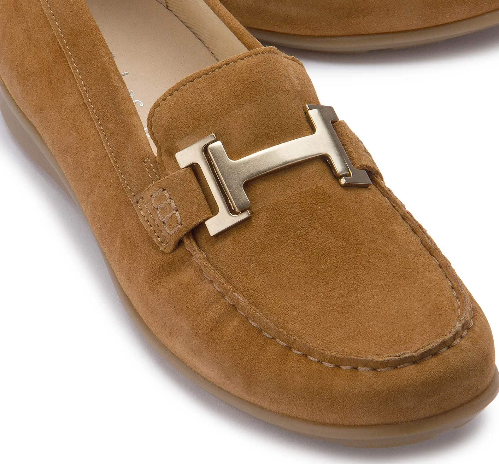 Slipper|Gabor Slipper in Übergrößen Braun