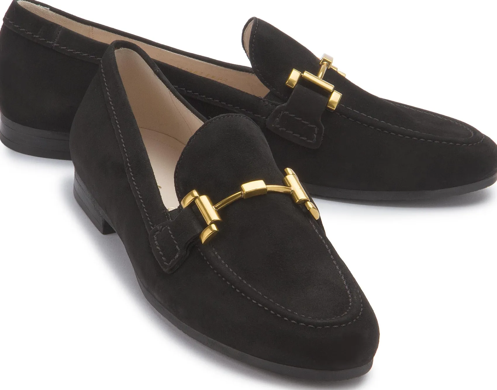 Slipper|Gabor Slipper in Übergrößen Schwarz