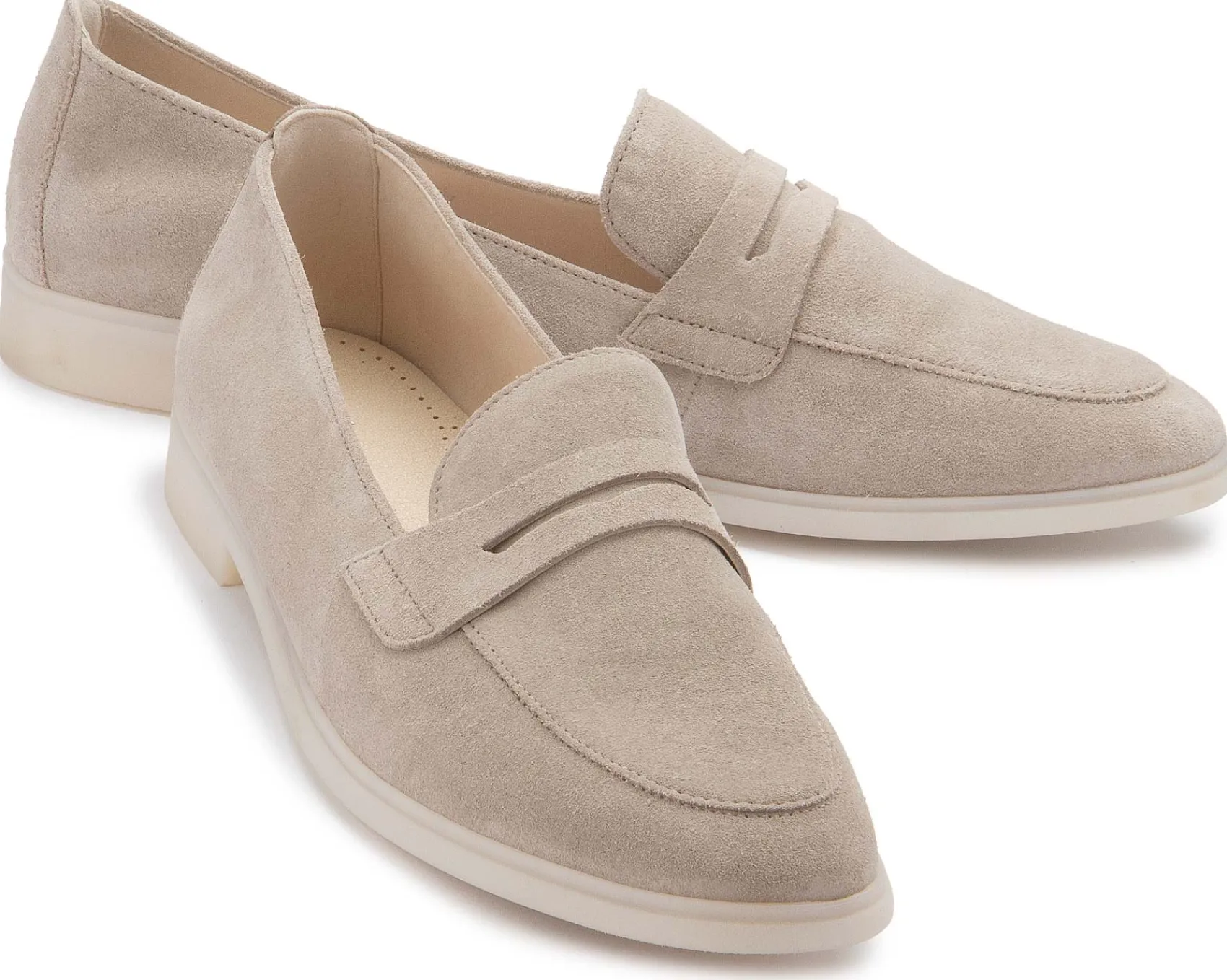 Slipper|Gabor Slipper in Übergrößen Beige