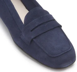 Slipper|Horsch Schuhe Slipper in Übergrößen Blau