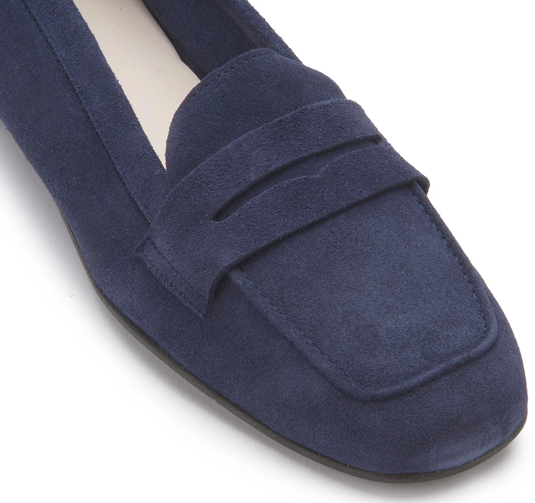 Slipper|Horsch Schuhe Slipper in Übergrößen Blau