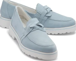 Slipper|Remonte Slipper in Übergrößen Blau