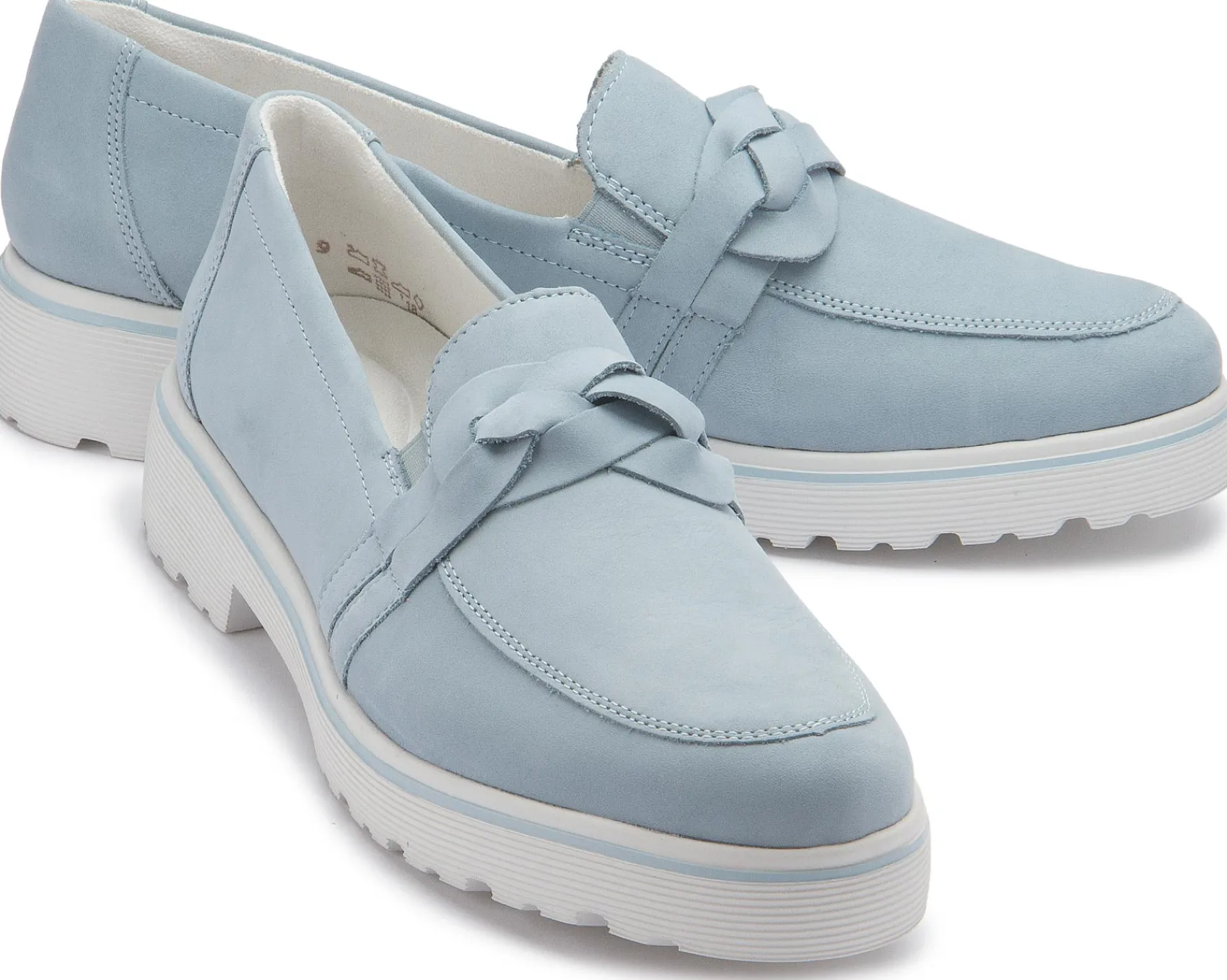 Slipper|Remonte Slipper in Übergrößen Blau