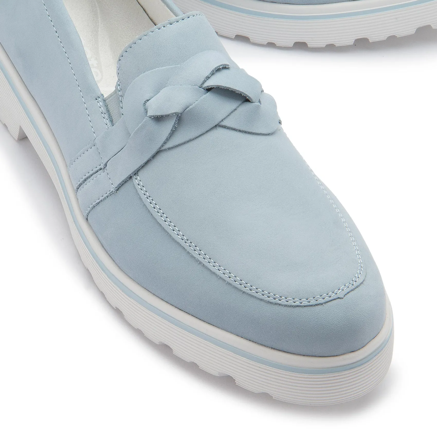 Slipper|Remonte Slipper in Übergrößen Blau