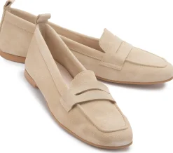 Slipper|Horsch Schuhe Slipper in Übergrößen Beige