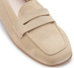 Slipper|Horsch Schuhe Slipper in Übergrößen Beige