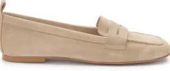 Slipper|Horsch Schuhe Slipper in Übergrößen Beige
