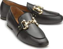 Slipper|Horsch Schuhe Slipper in Übergrößen Schwarz