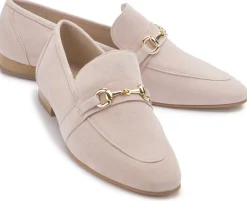 Slipper|Horsch Schuhe Slipper in Übergrößen Beige