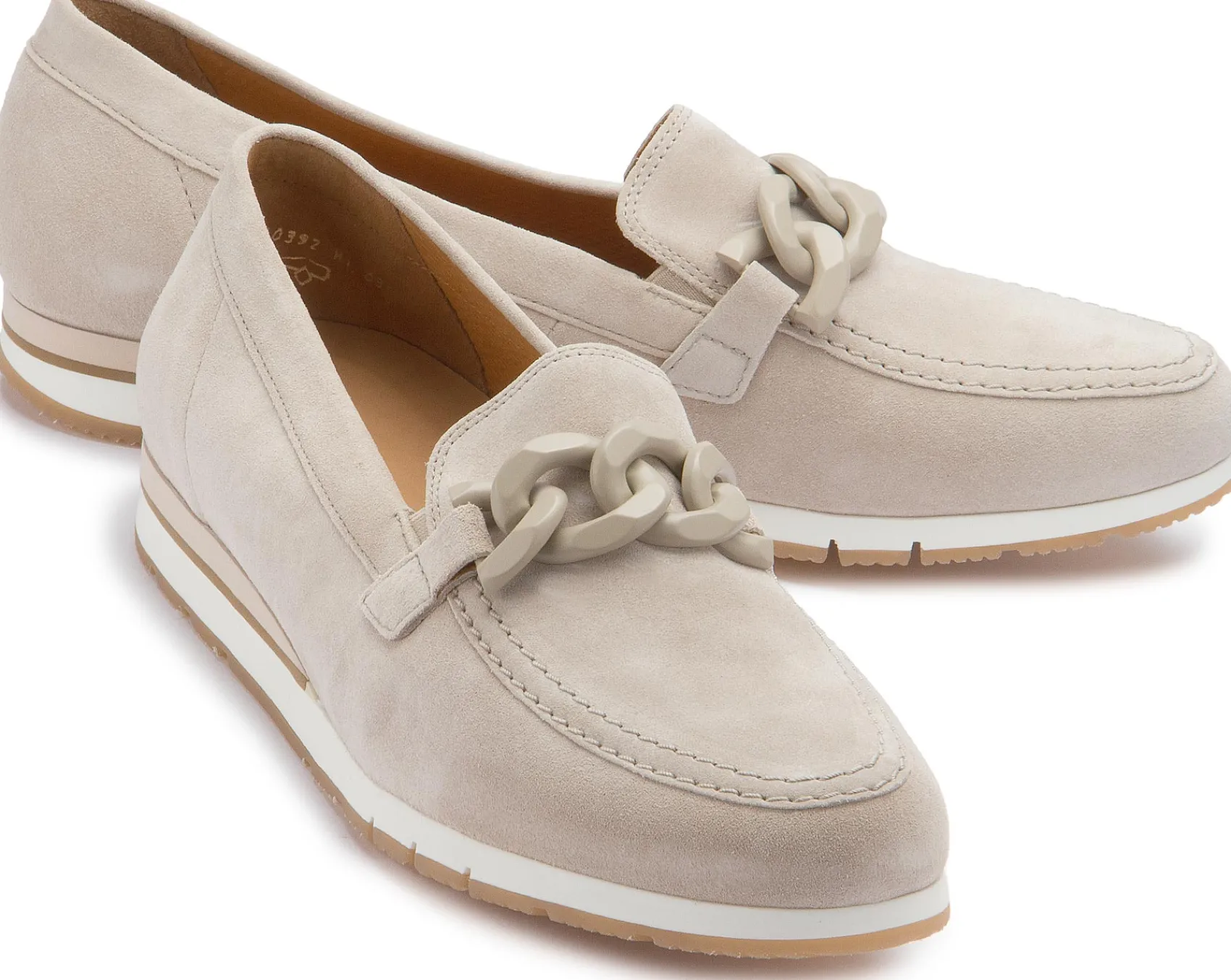 Slipper|Gabor Slipper in Übergrößen Beige
