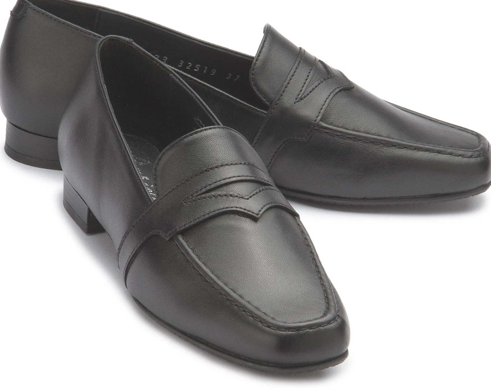 Slipper|Horsch Schuhe Slipper in Übergrößen Schwarz