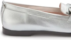 Slipper|Horsch Schuhe Slipper in Übergrößen Silber