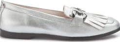 Slipper|Horsch Schuhe Slipper in Übergrößen Silber