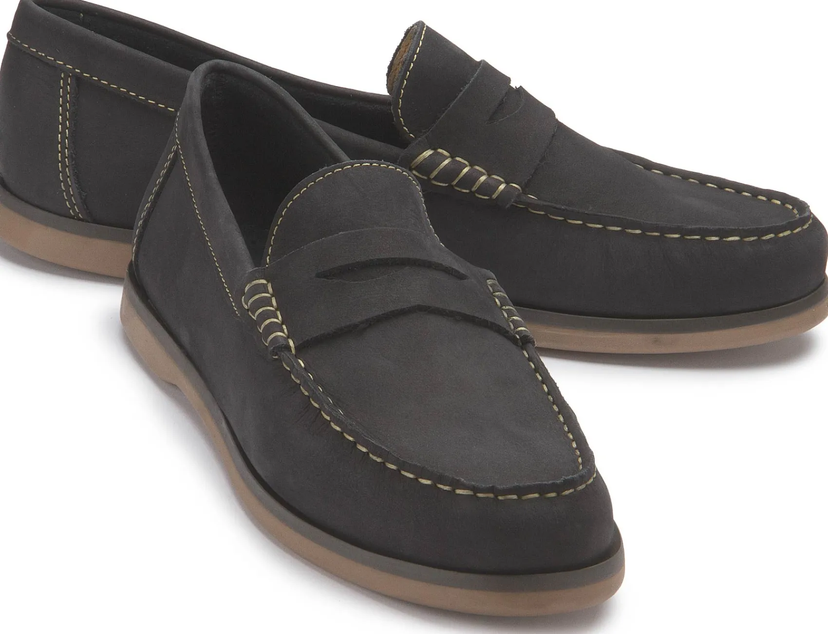 Slipper|Horsch Schuhe Slipper in Übergrößen Blau