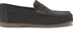 Slipper|Horsch Schuhe Slipper in Übergrößen Blau