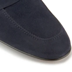 Slipper|Horsch Schuhe Slipper in Übergrößen Blau