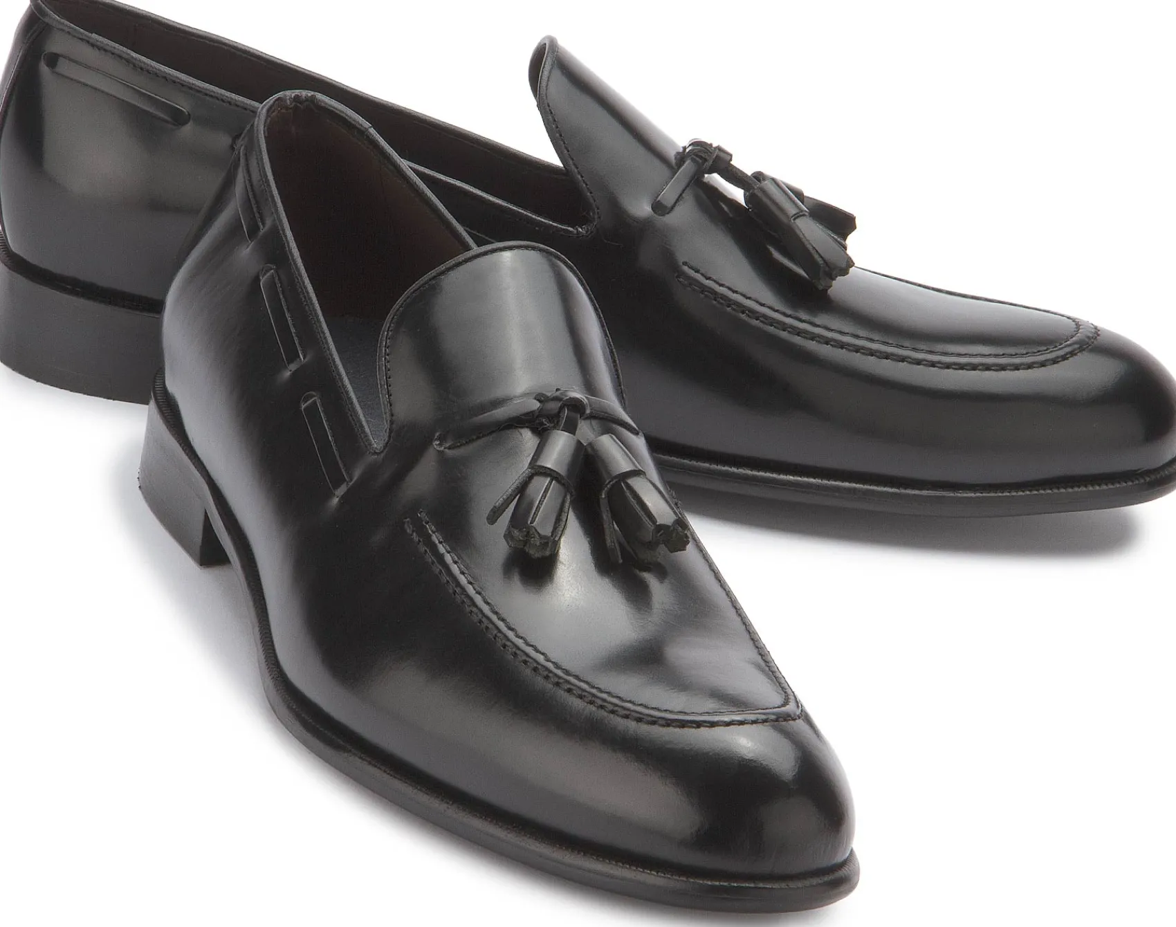 Slipper|Horsch Schuhe Slipper in Übergrößen Schwarz