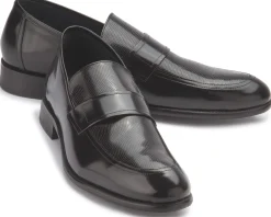 Slipper|Business-Schuhe|Horsch Schuhe Slipper in Übergrößen Schwarz