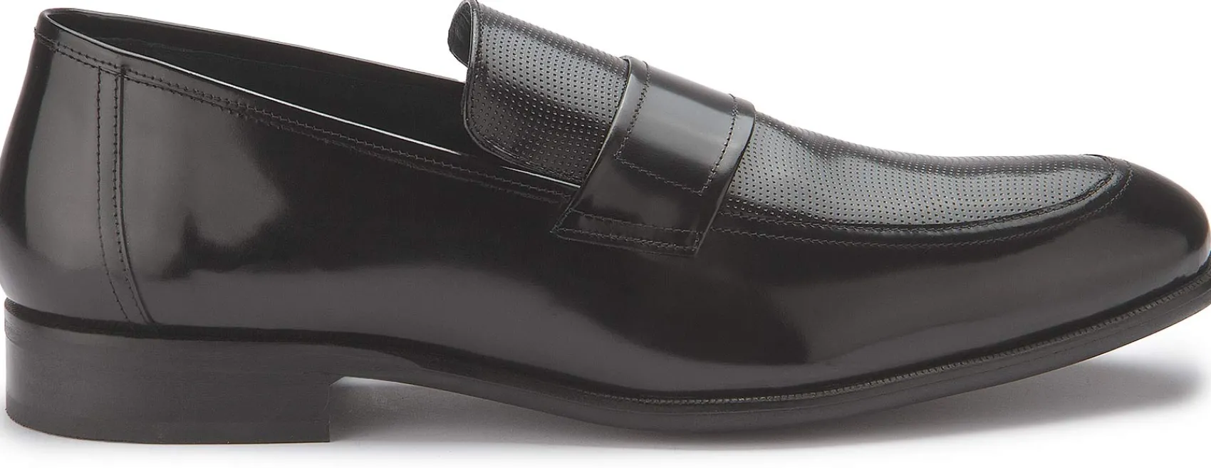 Slipper|Business-Schuhe|Horsch Schuhe Slipper in Übergrößen Schwarz