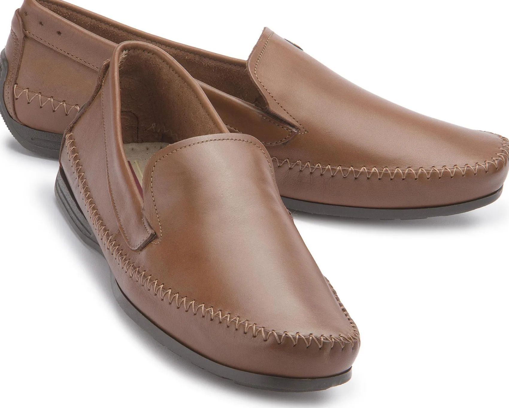 Slipper|Pegada Slipper in Übergrößen Braun