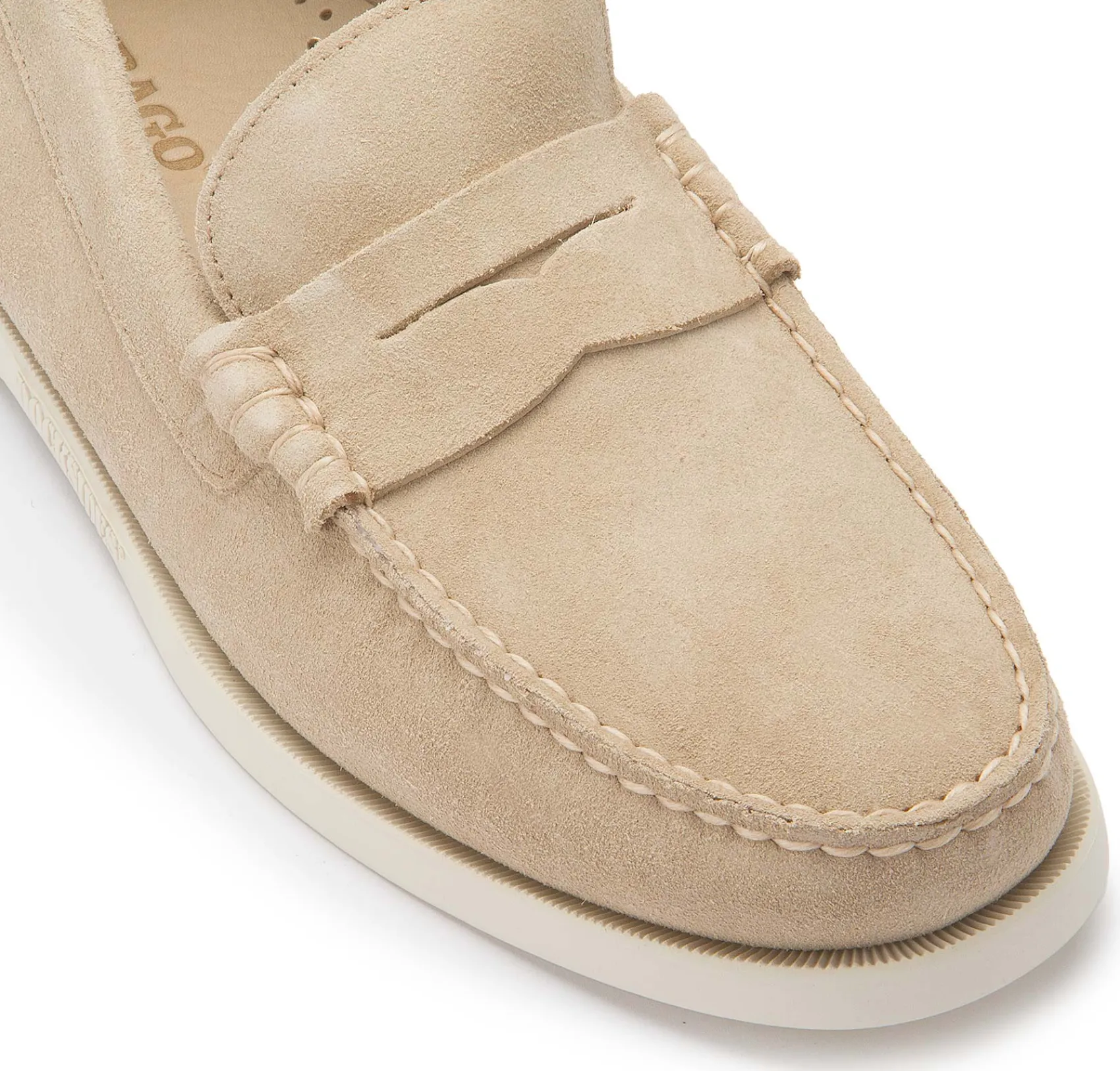 Slipper|Horsch Schuhe Slipper in Übergrößen Beige