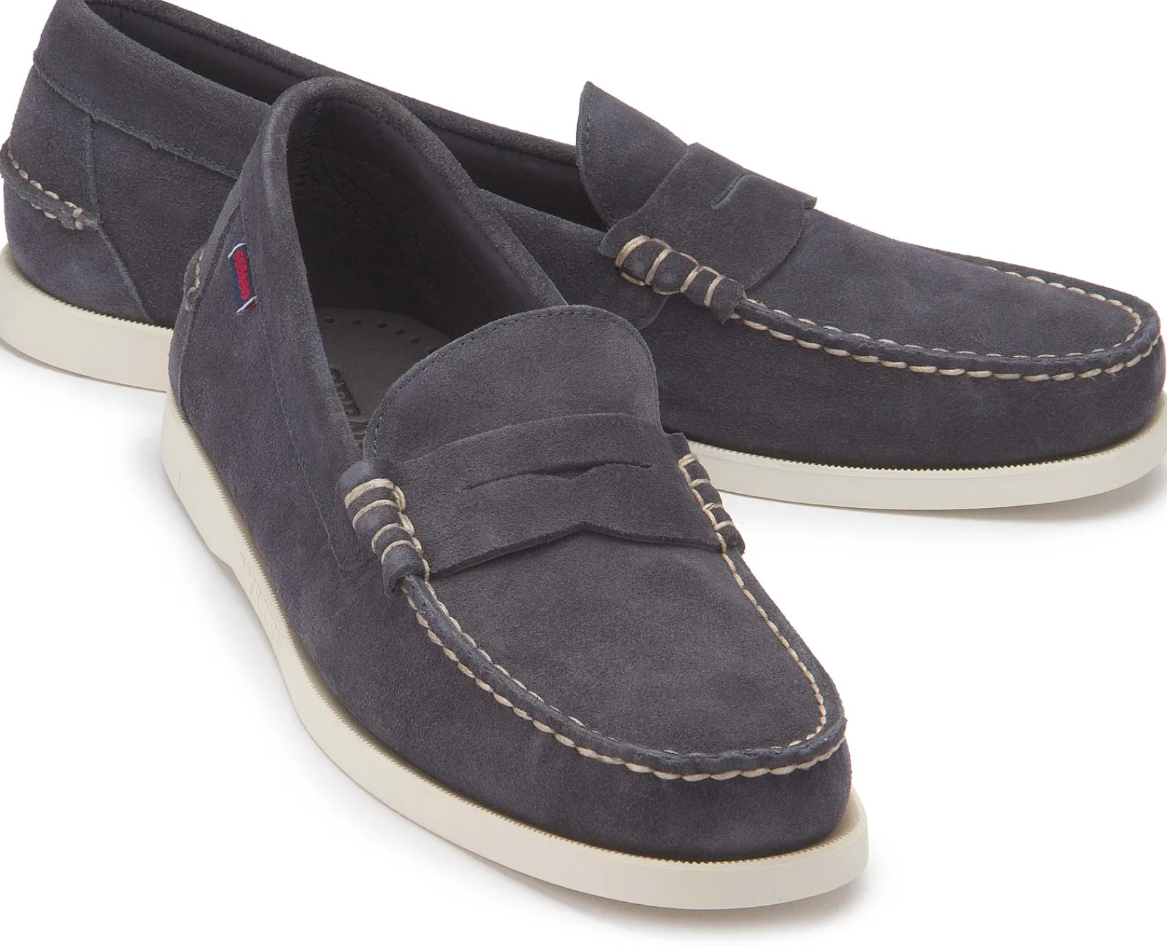 Slipper|Horsch Schuhe Slipper in Übergrößen Blau