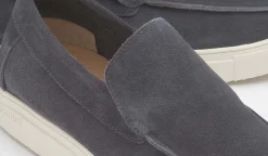 Slipper|blackstone Slipper in Übergrößen Blau