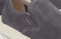 Slipper|blackstone Slipper in Übergrößen Blau