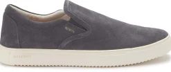 Slipper|blackstone Slipper in Übergrößen Blau