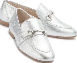 Sling|Horsch Schuhe Slipper in Untergrößen Silber