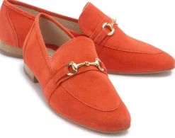 Slipper|Horsch Schuhe Slipper in Untergrößen Orange