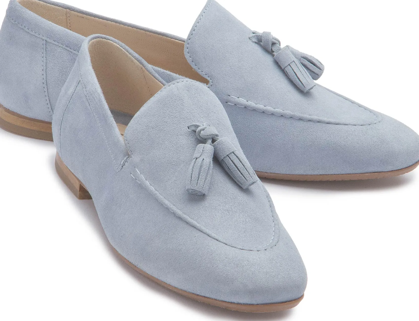 Slipper|Horsch Schuhe Slipper in Untergrößen Blau
