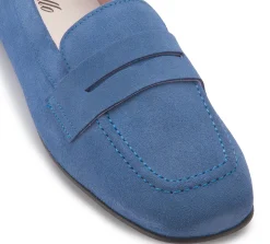 Slipper|Horsch Schuhe Slipper in Untergrößen Blau