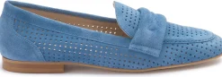 Slipper|Horsch Schuhe Slipper in Untergrößen Blau