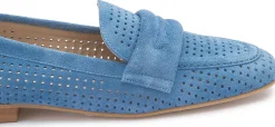 Slipper|Horsch Schuhe Slipper in Untergrößen Blau