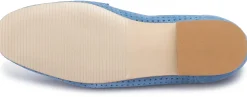 Slipper|Horsch Schuhe Slipper in Untergrößen Blau