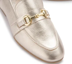 Slipper|Horsch Schuhe Slipper in Untergrößen Gold