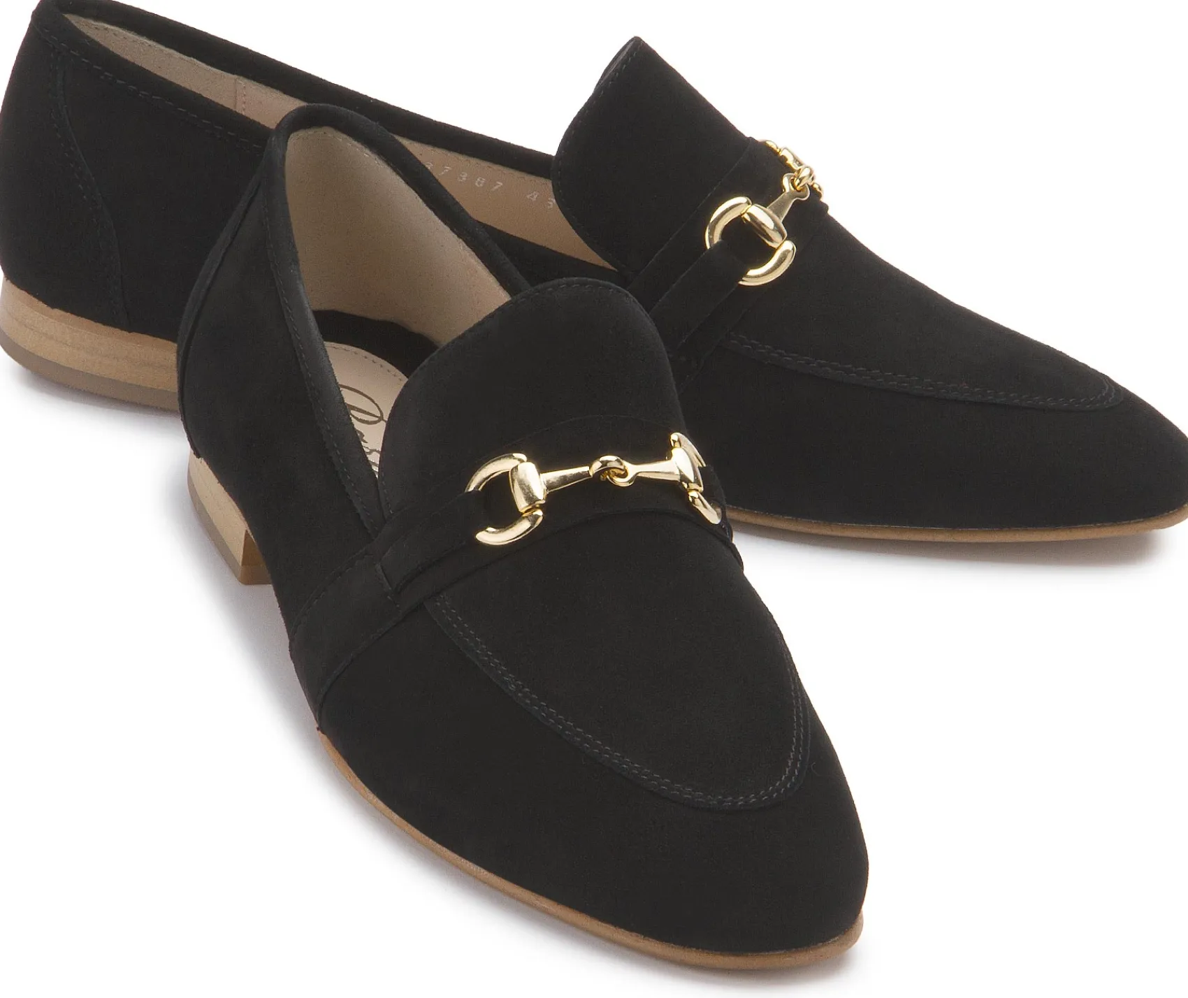 Slipper|Horsch Schuhe Slipper in Untergrößen Schwarz