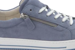 Sneaker|Schnürschuhe|Gabor Sneaker in Übergrößen Blau