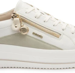 Sneaker|Schnürschuhe|Remonte Sneaker in Übergrößen Beige