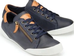 Sneaker|Schnürschuhe|Horsch Schuhe Sneaker in Übergrößen Blau