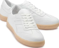 Sneaker|Schnürschuhe|Horsch Schuhe Sneaker in Übergrößen Weiß