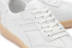 Sneaker|Schnürschuhe|Horsch Schuhe Sneaker in Übergrößen Weiß