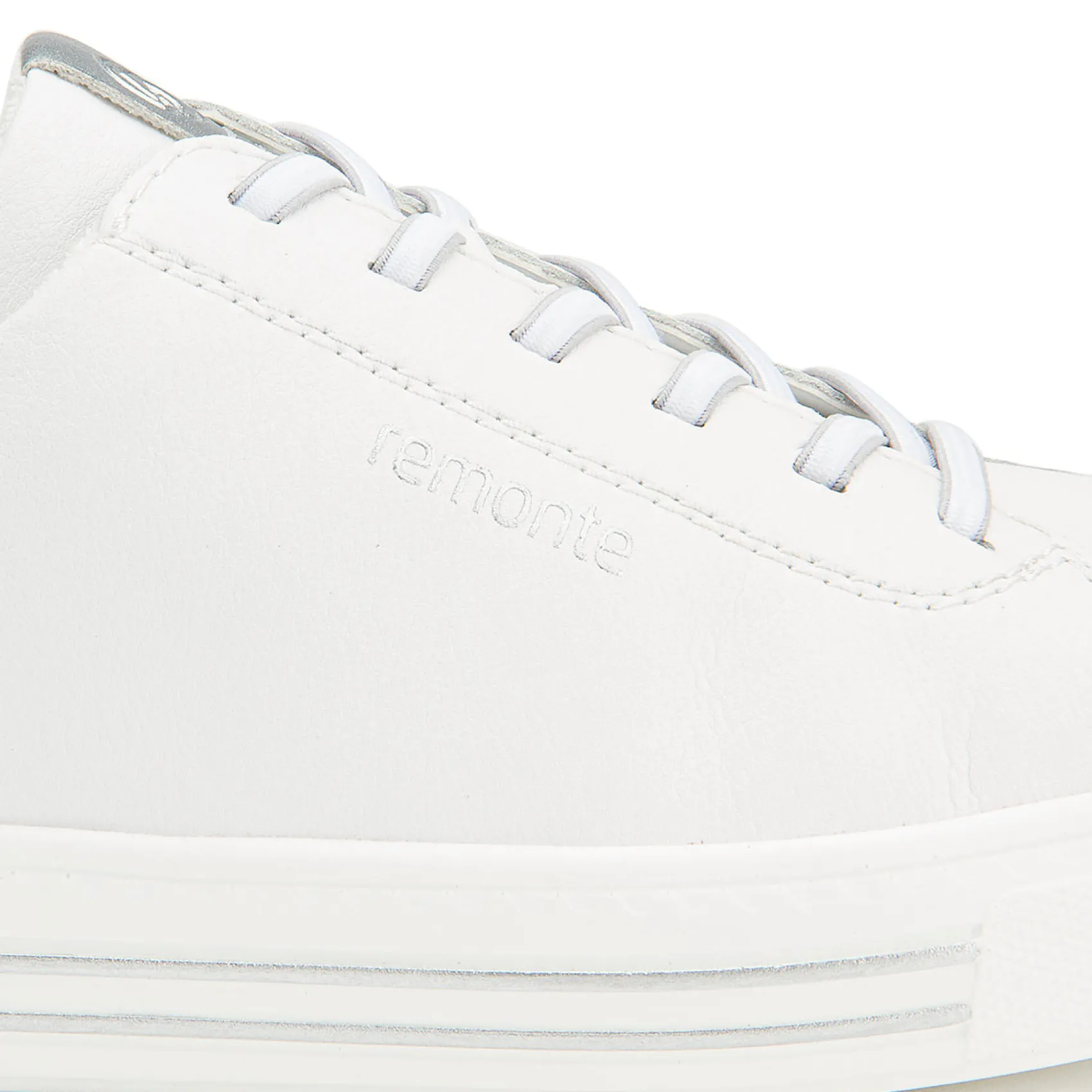 Sneaker|Schnürschuhe|Remonte Sneaker in Übergrößen Weiß