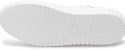 Sneaker|Schnürschuhe|Gabor Sneaker in Übergrößen Weiß
