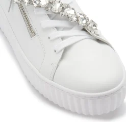 Sneaker|Schnürschuhe|Gabor Sneaker in Übergrößen Weiß