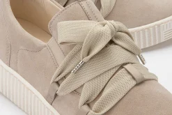 Sneaker|Schnürschuhe|Gabor Sneaker in Übergrößen Grau