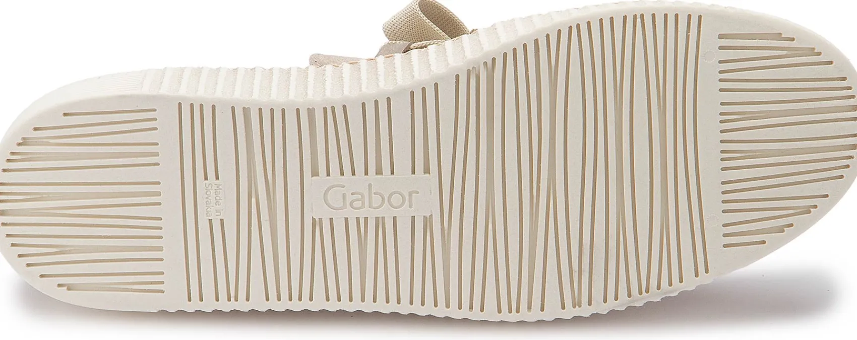 Sneaker|Schnürschuhe|Gabor Sneaker in Übergrößen Grau