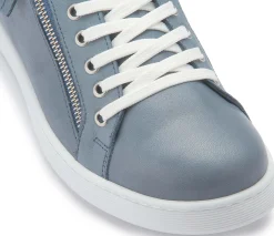 Sneaker|Schnürschuhe|Horsch Schuhe Sneaker in Übergrößen Blau